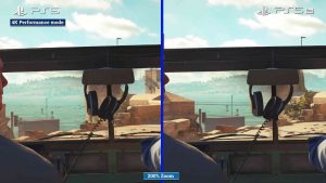 FSR3 struggles with de-noising and clarity, PSSR2 is dramatically superior.